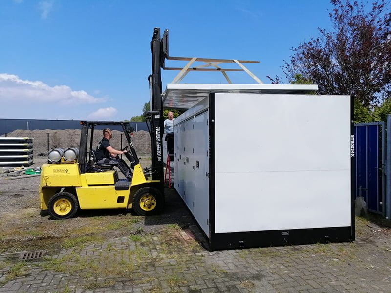 Également livré : Parc de stockage à Lelystad