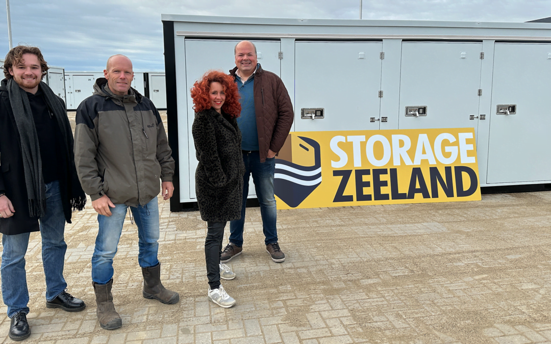 Le premier parc de stockage de Storage Zeeland